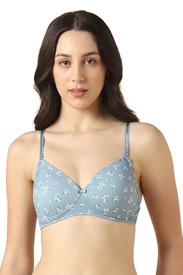 Van Heusen Women’s Polyamide Wire-Free Modern Full-Coverage T-Shirt Bra